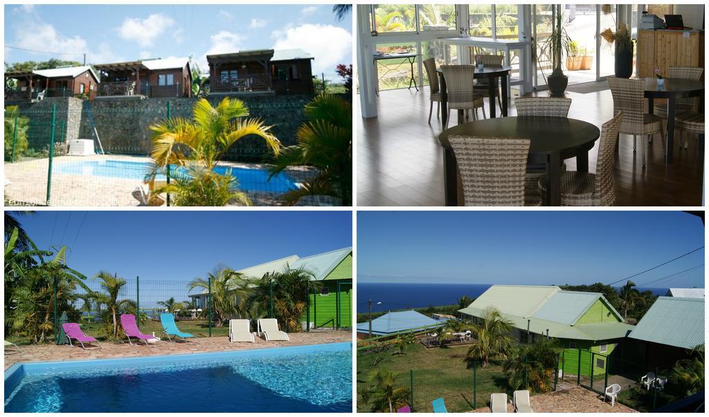 Les Bungalows Les Vanilliers, Sud Sauvage Avec Piscine Saint-Joseph Exterior photo