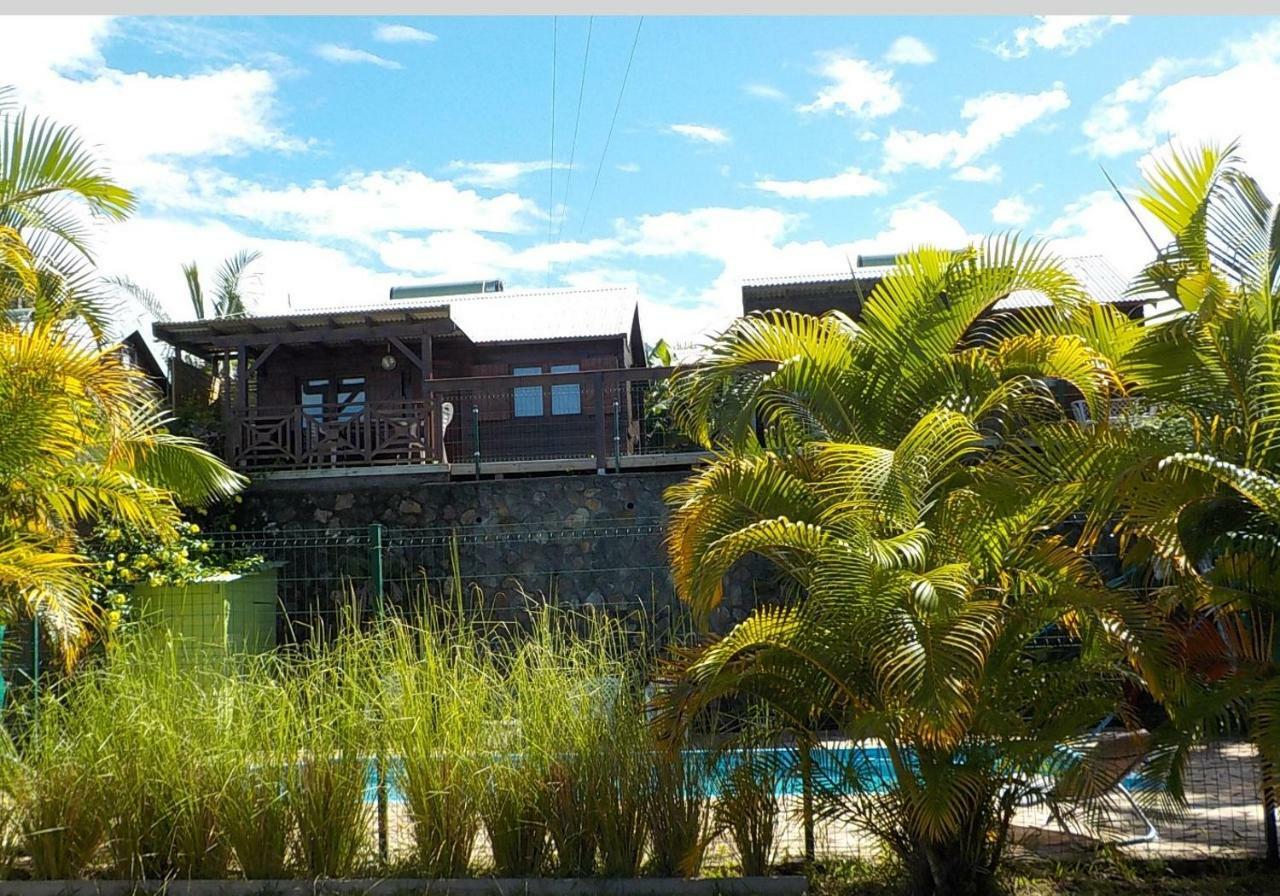Les Bungalows Les Vanilliers, Sud Sauvage Avec Piscine Saint-Joseph Exterior photo